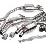APR Catback Exhaust System with Center Muffler - 4.0 TFSI - C7 S6 and S7