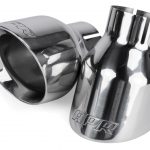 APR DOUBLE-WALLED 4" SLASH-CUT TIPS (POLISHED) - SET OF 2