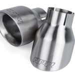 APR Double-Walled 4" Slash-Cut Tips (Brushed) - Set of 2