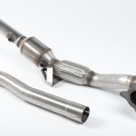 Milltek Audi TTS Quattro Stainless Steel Cast Downpipe with Hi-Flow Sports Ctalysts (for Milltek Cat-Back)