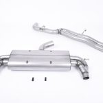 Milltek Audi RS3 Sportback (8V MQB - Pre Facelift Only) Non-Valved & Non-Resonated (Louder) Cat-Back Exhaust System with Polished Oval Trims