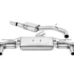Milltek Audi S3 2.0TFSI Quattro Sportback 310PS 8Y (OPF/GPF Models Only) 80mm Resonated Cat-Back Exhaust System with Titanium Trims - EC Approval Coming Soon