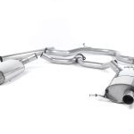 Milltek Non-Resonated (Louder) Cat-Back Exhaust System - Uses OE Tips
