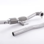 Milltek Audi TTS Quattro Stainless Steel Cast Large Bore Downpipe with Hi-Flow Sports Catalyst (For Milltek Race Cat-Back)