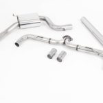 Milltek VW Golf MK7/MK7.5 GTI Non-Resonated (Louder) Cat-Back Exhaust Systems