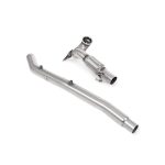 Milltek Audi S3 8Y 310PS Sportback / Sedan | Golf VIII 320PS (OPF/GPF Models Only) Large-bore Downpipe and De-cat 94mm / 3.7inch ID Turbo Outlet to 80mm / 3.15inch Downpipe with Decat/OPF Bypass - Fits with OE System Only