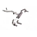 Milltek VW Golf Mk8 R 2.0 TSI 320PS (GPF & Non GPF Equipped Models) Race (Loudest) - 80mm / 3.15 inch System