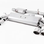 Milltek Mk7.5 R 2.0 TSI 310PS (Non-GPF Equipped Models Only) - 76mm & EC Approved Systems Non-Valved & Non-Resonated (Louder) Cat-Back Race Exhaust Systems