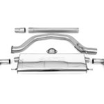 Milltek VW Golf Mk8 GTi 80mm OPF/GPF Back Exhaust System