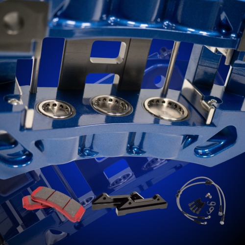 VRP 380mm Race Series BBK for BMW F Series - Blue Edition - Image 3